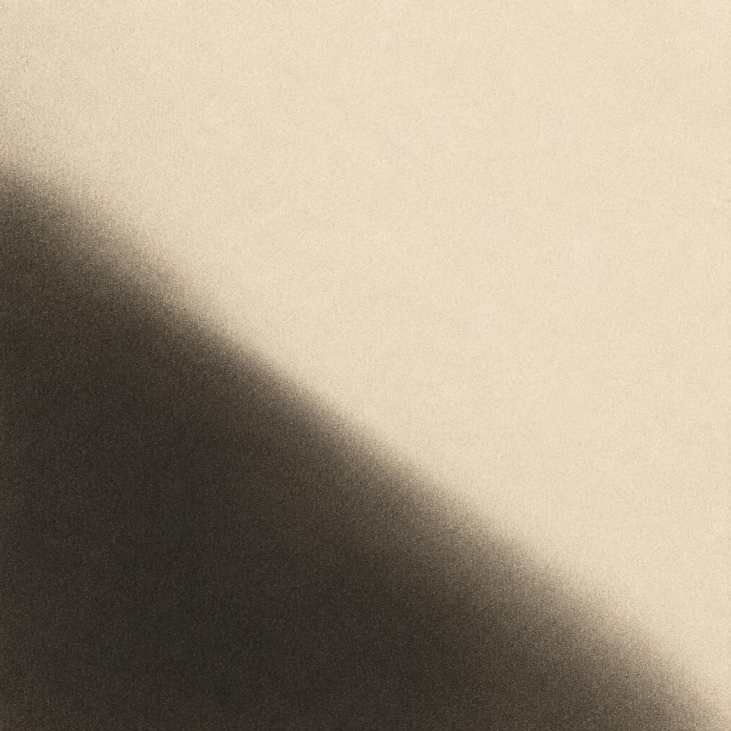 Abstract black, cream and terracotta culture field